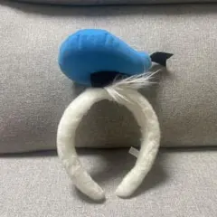 ドナルドダック　カチューシャ&フード付きタオルセット