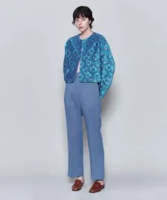 ＜6(ROKU)＞カットパイル ジャカード ジャケット