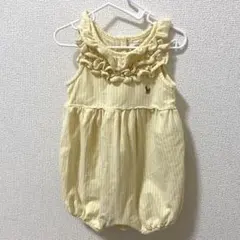 【美品】Ralph Lauren ロンパース/イエロー