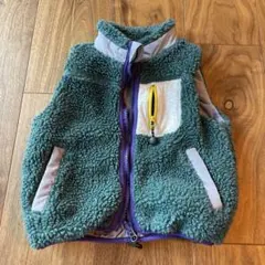 BEAMS mini ボアダウンベスト 100cm リバーシブル