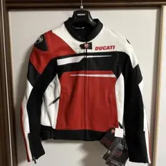 最終値下❗️DUCATI ドゥカティ シングルライダースジャケット M相当 最終値下❗️DUCATI ドゥカティ シングルライダースジャケット M相当
