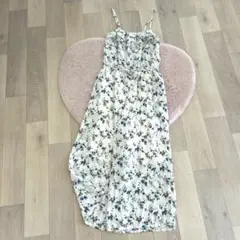 ♡シークレットハニー♡フラワープリントオールインワン♡ガーリー♡カジュアル♡量産