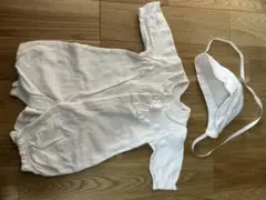 新生児 セレモニースーツ 男の子 50-60cm 帽子付き