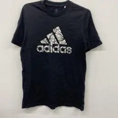 adidas ティシャツ　黒　S ◇38