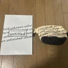 ARASHI LIVE TOUR untitled パンフレットとポーチ