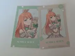 学園アイドルマスター Gigo ミニフォトカード 紫雲清夏