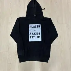 PLACES+FACES パーカー ブラック