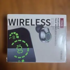未使用品 YD03 ワイヤレスイヤフォン ブラックのサムネイル