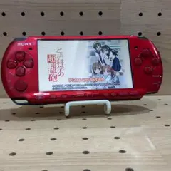 動作品/点検・整備済み psp3000 本体 ラディアントレッド②