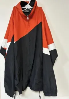 BAM 3XL ナイロンジャケット オレンジ/黒/白