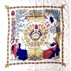 エルメススカーフ額 エルメス スカーフの額装 - カジキ美術