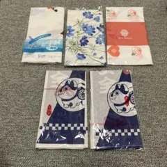 手ぬぐい　いろいろ5枚セット