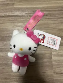 【新品未使用】ハローキティ ぬいぐるみ 約15cm タグ付き