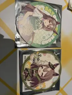 ウマ娘　上海コラボ　マグネット　記念メダル　合計4点 ウマ娘 中国限定 上海コラボカフェ 記念メタルコイン サトノ