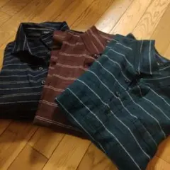 EX-CLUB　ニットポロシャツ　3色セット