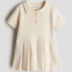 H&M ADORABLES クリーム色 ワンピース 12M