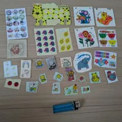 平成レトロ】お菓子のキャラクターシール 当時物 - メルカリ