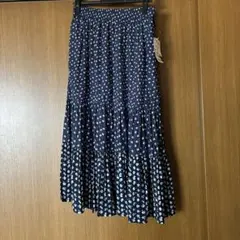 PAUL & JOE フレアスカート M 68 Blueのサムネイル