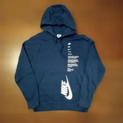 NIKE プルオーバーパーカー ネイビー M