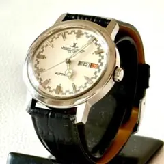 #2334【動作良好】Jaeger-Lecoultre ジャガールクルト自動巻き マスター・コントロール・デイトQ4018421ステンレススチール