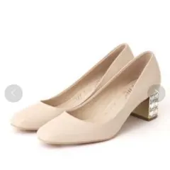 JILL by JILL STUART ビジューヒールパンプス