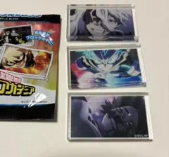 僕のヒーローアカデミア　ミニアクリルブロック　緑谷出久　死柄木　麗日