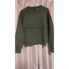 【美品】TODAYFUL ニット カーキのサムネイル