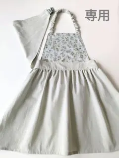 りこ様専用 ハンドメイド キッズ エプロン3点セット オーダー