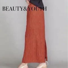 【最安値❗️】BEAUTY&YOUTH ジャガードスカード