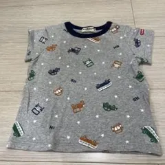 ミキハウス　ホットビスケッツ　80サイズ　男の子　Tシャツ　クラシックカー