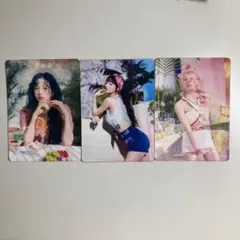 TWICE トレカ3枚セット ミナ・モモ・チェヨン