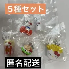 ハローキティアメリカンデザインめじるしアクセサリー　　5種セット