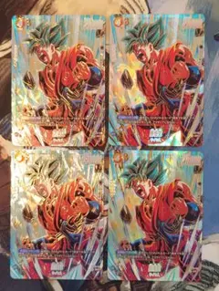 ☆4枚セット☆孫悟空 1stアニバーサリー DBFW ②