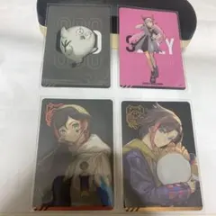 CRAZY RACCOON キャラクターカード 4枚セット