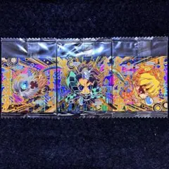 鬼滅の刃ウエハースシール　嘴平伊之助　竈門炭治郎　我妻善逸　鬼滅8-01