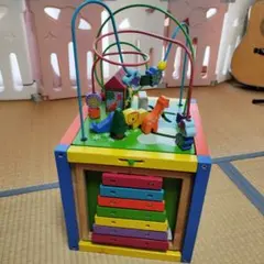 木製 知育玩具 多機能