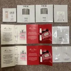 新品未使用。今期新作。ディオール香水4点セット、下地やローションなどサンプル