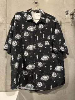 ✨アルベロベロ OLLEBOREBLA ストライプシャツ 宇宙 アップリケ - メルカリ
