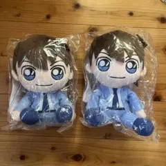 名探偵コナン　セガラッキーくじ　工藤新一　おすわりぬいぐるみ