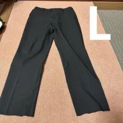 UNIQLO スラックス Lサイズ 感動タックパンツ　ワイドパンツ　ドレープ