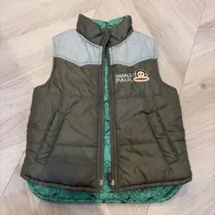 SMALL PAUL リバーシブル中綿ベスト