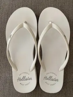 Hollister ビーチサンダル ホワイト シンプルのサムネイル