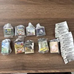 PlayStation ゲームパッケージ　ミニチュアチャーム　9種　コンプリート