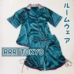 RRR tokyo/サテン/ルームウェア/パジャマ/アール相羽瑠奈/レトロポップ