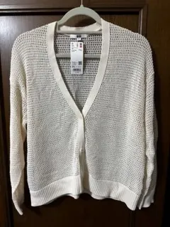 ユニクロ　メッシュショートカーディガン　XXL