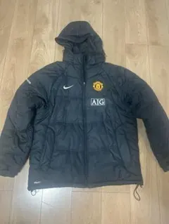 00s NIKE Manchester Unitedダウンジャケット Lサイズ