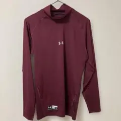 M8 UNDER ARMOUR 언더 셔츠 긴 소매 남성 XL 보르도