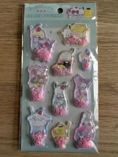 【正規品】Sanrio シェイカーステッカーズ　きらめきドリンクのサムネイル