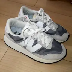 New Balance スニーカー MS237RCS グレー/ホワイト 23cm