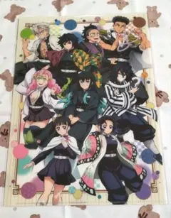 【鬼滅の刃】全集中展 刀鍛冶の里編・柱稽古編 クリアファイル 集合